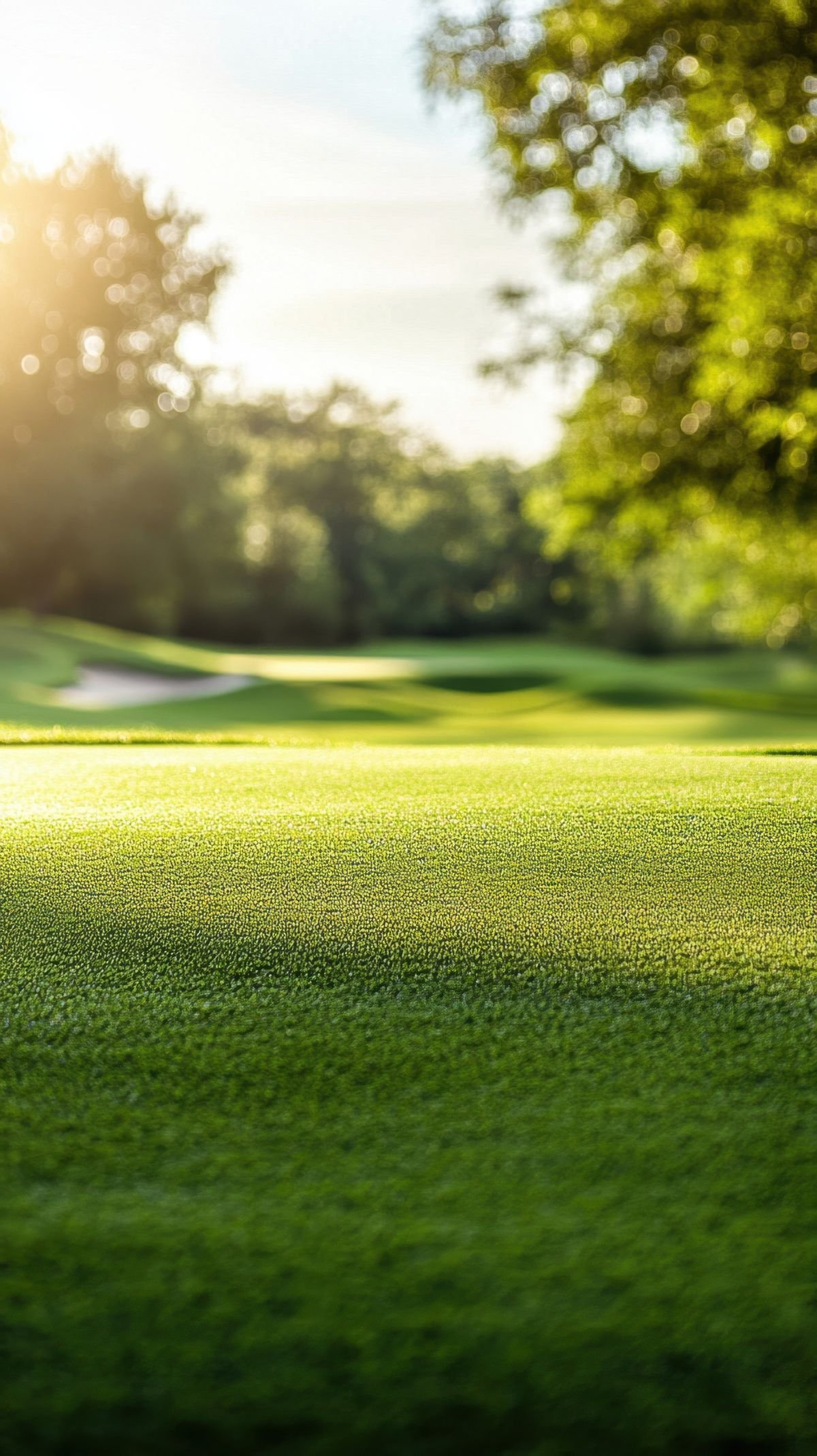 Áreas verdes paisajísticas con árboles y vegetación